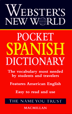 Beispielbild fr Diccionario espa?ol/ingl?s - ingl?s/espa?ol: Webster's New World Pocket Spanish zum Verkauf von SecondSale
