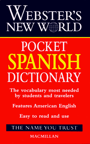 Imagen de archivo de Diccionario espa?ol/ingl?s - ingl?s/espa?ol: Webster's New World Pocket Spanish a la venta por SecondSale