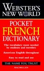 Stock image for Dic Webster's New World Pocket French Dictionary for sale by Decluttr