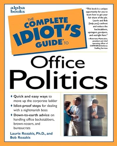 9780028623979: Complete Idiot's Guide to Office Politics