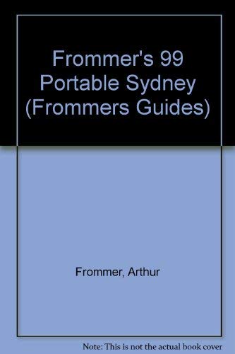 9780028624402: Portable: Sydney, 1st Ed. (Frommer's Portable Guides) [Idioma Ingls]