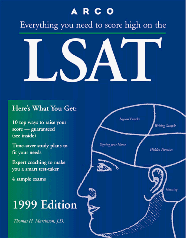 Everything You Need to Score High on the Lsat 1999 (Serial) (9780028624709) by Thomas H. Martinson