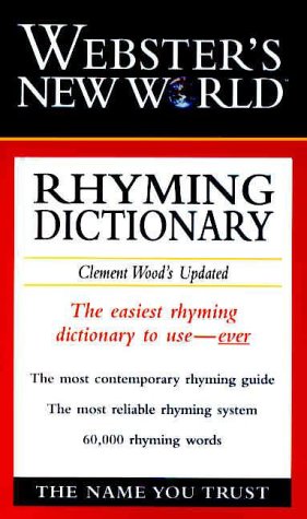Imagen de archivo de Webster's New World Rhyming Dictionary Clement Wood's Updated a la venta por Wonder Book