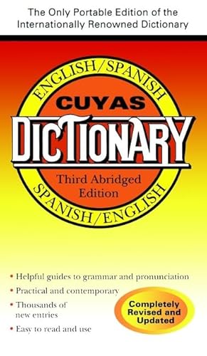 Imagen de archivo de Dictionary Cuyas English-Spanish, Spanish-English Dictionary / Diccionario Cuyas Ingles-Espanol Espanol-Ingles a la venta por Half Price Books Inc.