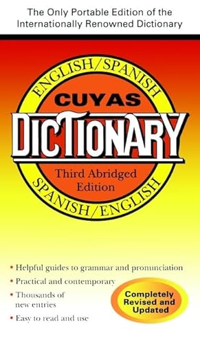 Stock image for Cuyas Dictionary : English-Spanish Spanish-English for sale by Better World Books