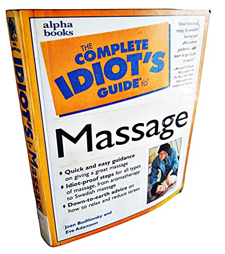 Stock image for Complete Idiot's Guide to Massage for sale by Better World Books: West