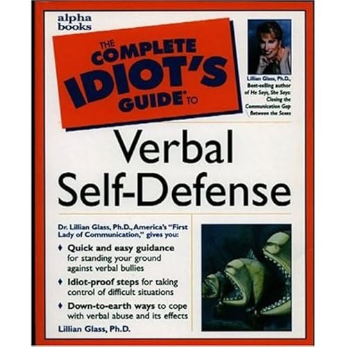 9780028627410: The Complete Idiot's Guide to Verbal Self-Defense