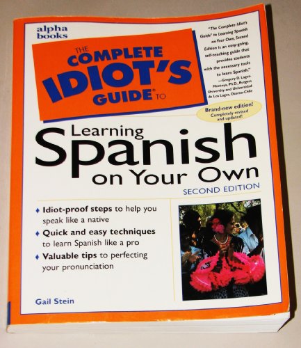 9780028627434: Complete Idiot's Guide in Learning Spanish