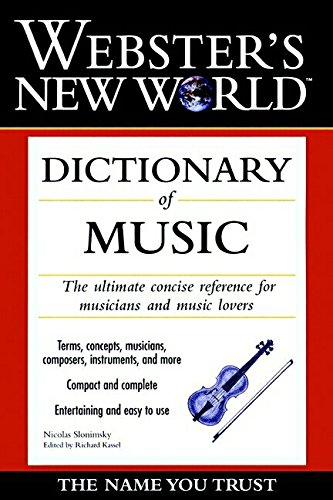 Stock image for Webster's New World Dictionary of Music for sale by Once Upon A Time Books