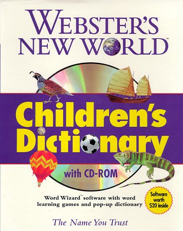 9780028627489: Children's Dictionary with CD-Rom (Webster's new world)