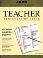 9780028628233: Arco Teacher Certification Tests
