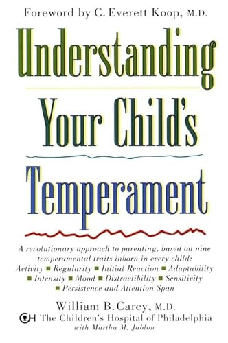 9780028628264: Understanding Your Child′s Temperament