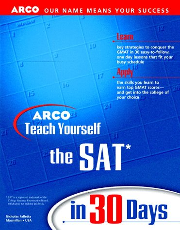 Teach Yourself the SAT in 30 Days (9780028628271) by Martinson, Thomas H.; Gramercy Book Services, '