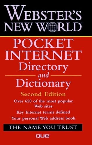 9780028628820: Webster′s New WorldTM Pocket Internet Directory and Dictionary