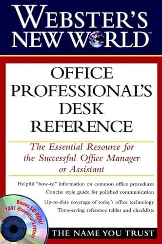 Stock image for Webster's New World Office Professional's Desk Reference for sale by Ergodebooks