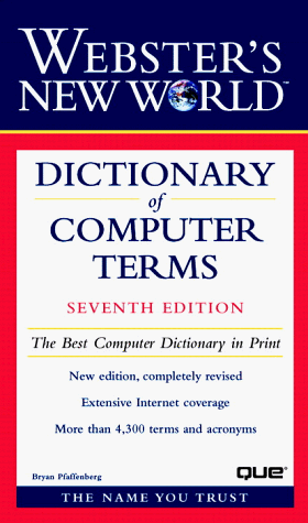 9780028628844: Webster's New World Dictionary of Computer Terms
