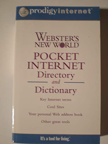 Beispielbild fr Webster's New World Pocket Internet Directory and Dictionary zum Verkauf von Wonder Book