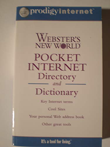 Stock image for Webster's New World Pocket Internet Directory and Dictionary for sale by Wonder Book