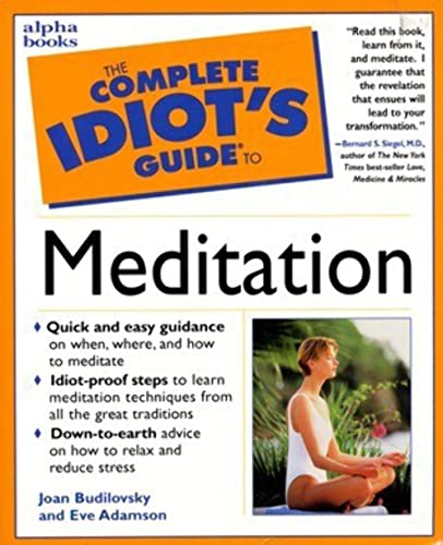 9780028629070: The Complete Idiot's Guide to Meditation