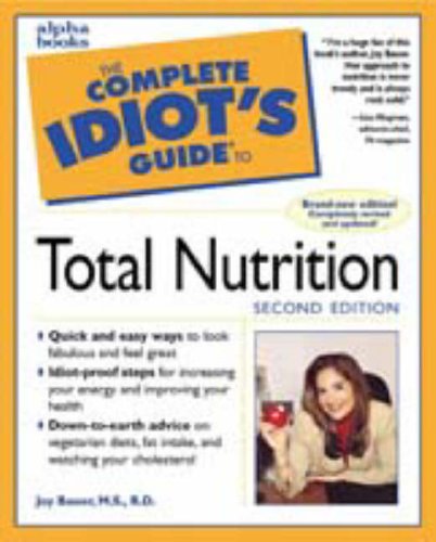 Beispielbild fr Complete Idiot's Guide to Total Nutrition zum Verkauf von Better World Books: West