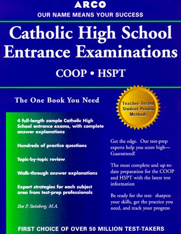 Imagen de archivo de Catholic High School Entrance Exams: COOP HSPT a la venta por ThriftBooks-Dallas