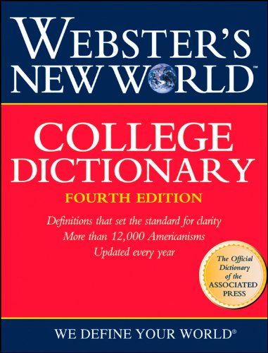 Beispielbild fr Webster`S New World College Dictionary zum Verkauf von The Book Cellar, LLC