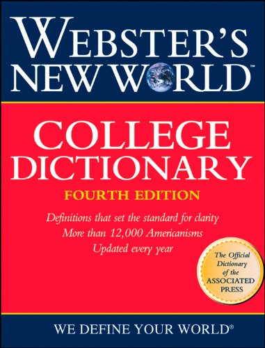 Imagen de archivo de Webster's New World College Dictionary, Indexed Fourth Edition a la venta por Gulf Coast Books