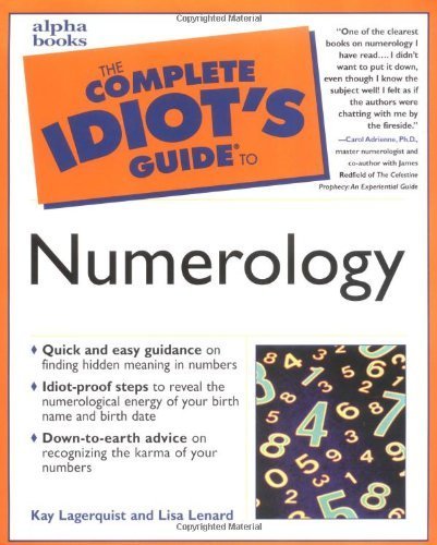 9780028632018: The Complete Idiot's Guide to Numerology