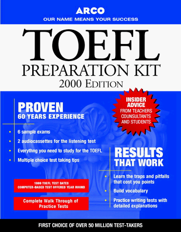 9780028632216: Arco Preparation Kit for the Toefl Test (MASTER THE TOEFL)