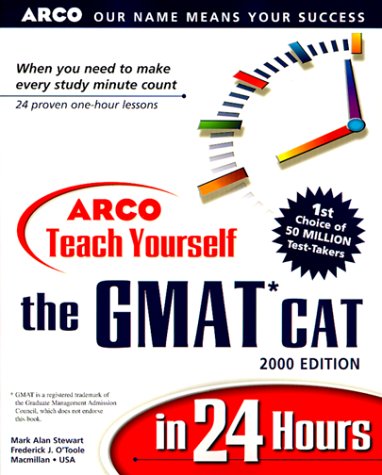 9780028633350: 2000 (Arco Teach Yourself the Gmat Cat in 24 Hours)