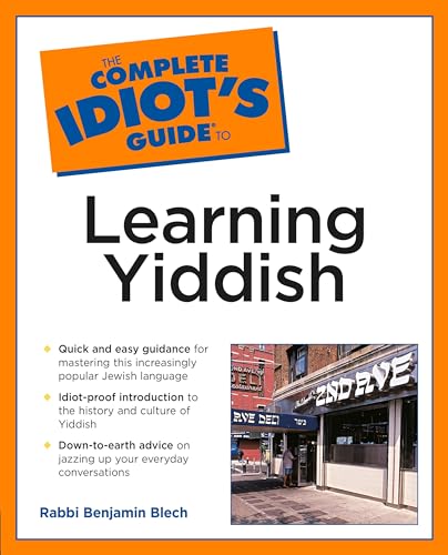 Imagen de archivo de Complete Idiot's Guide to Learning Yiddish a la venta por Half Price Books Inc.