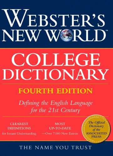 Imagen de archivo de Webster's New World College Dictionary a la venta por Better World Books