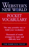 Beispielbild fr Webster's New World Pocket Vocabulary zum Verkauf von SecondSale