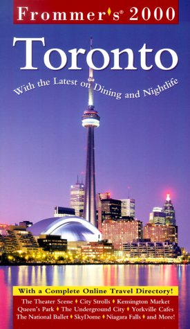 Stock image for Frommer's Toronto 2000 for sale by SecondSale
