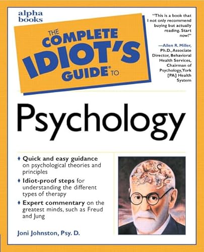 Beispielbild fr The Complete Idiots Guide to Psychology zum Verkauf von Zoom Books Company