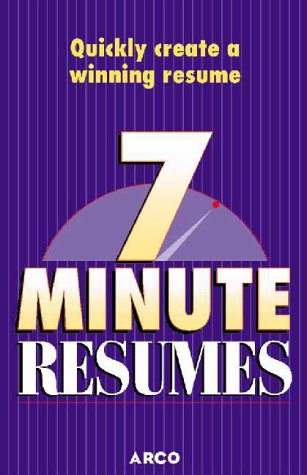 Stock image for 7 Minute Resumes for sale by Better World Books