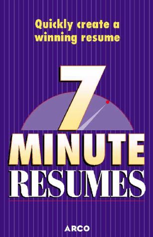 9780028637013: 7-Minute Resumes