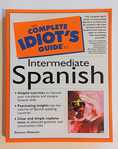 Beispielbild fr Complete Idiot's Guide to Intermediate Spanish zum Verkauf von Better World Books