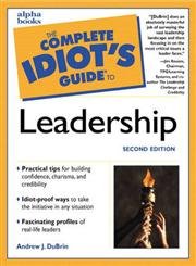 9780028639543: Complete Idiot's Guide to Leadership