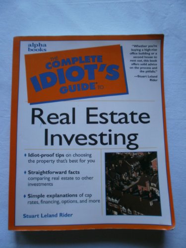 Stock image for Complete Idiot's Guide to Real Estate Investing for sale by Better World Books