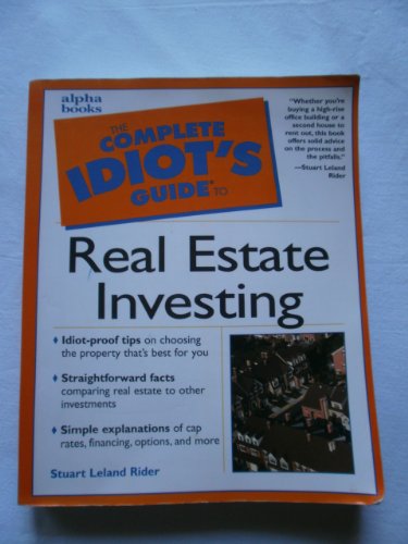 Stock image for The Complete Idiot's Guide to Real Estate Investing for sale by ThriftBooks-Atlanta