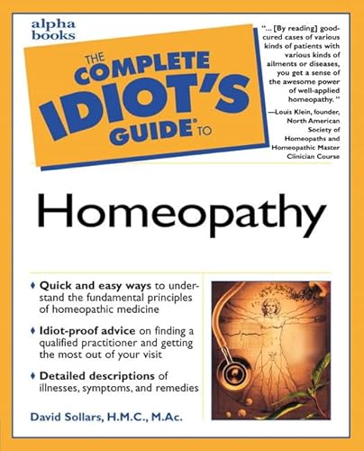 Stock image for Complete Idiot's Guide to Homeopathy for sale by SecondSale