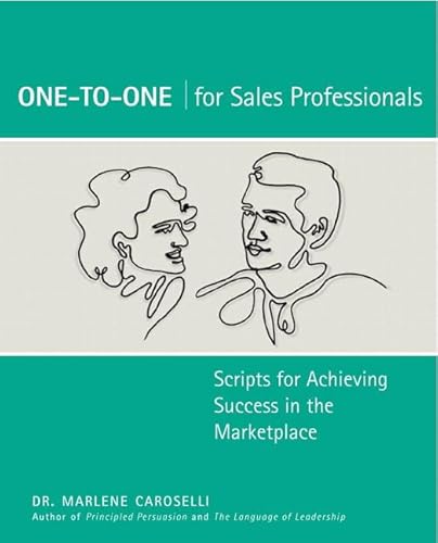 Beispielbild fr One- to - One for Sales Professionals zum Verkauf von medimops