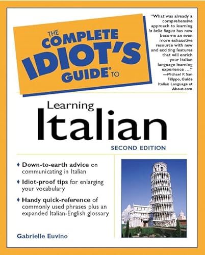 Beispielbild fr Complete Idiot's Guide to Learning Italian zum Verkauf von Better World Books