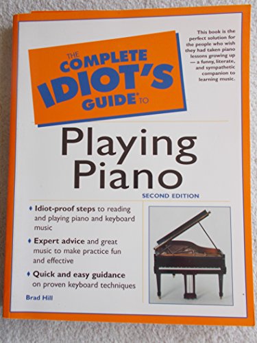 9780028641553: The Complete Idiot's Guide to Playing Piano (2nd Edition)