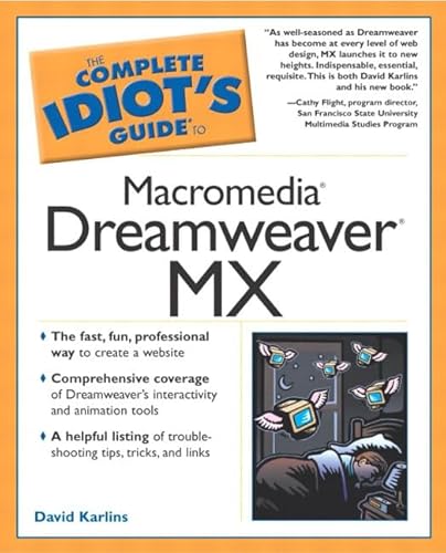 9780028643304: The Complete Idiot's Guide to Macromedia Dreamweaver MX