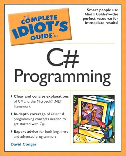 Imagen de archivo de Complete Idiot's Guide to C# Programming a la venta por ThriftBooks-Dallas