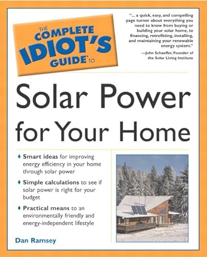 9780028643939: Complete Idiot's Guide to Solar Power for Your Home