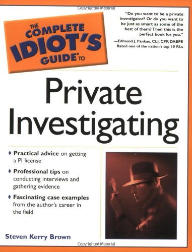 9780028643991: The Complete Idiot's Guide to Private Investigating