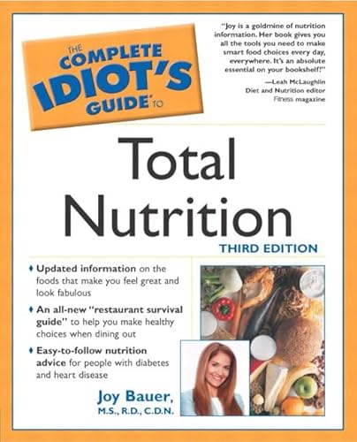 Beispielbild fr The Complete Idiot's Guide to Total Nutrition zum Verkauf von Better World Books